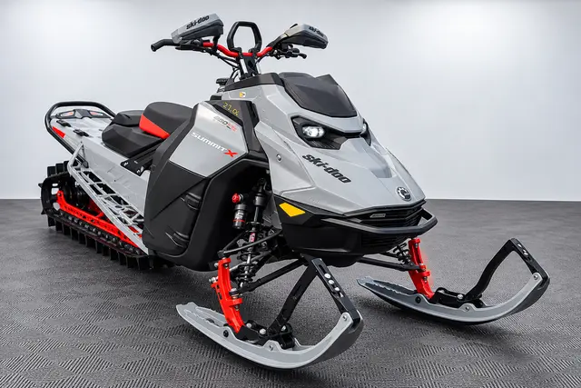 Ski-Doo Summit X Expert 165 850 E-TEC Turbo R, дисплей 4,5" — снегоход под ключ